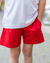 Red Performance Play Shorts