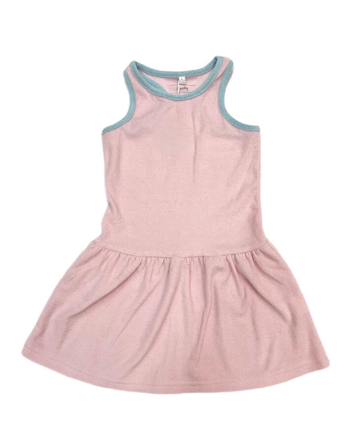 Light Pink Terry Dress M(10/12)