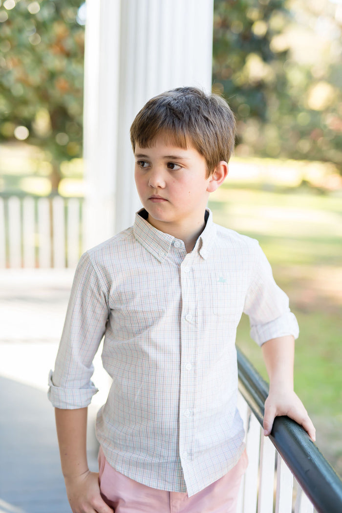 Deans List Plaid Destin Dress Shirt