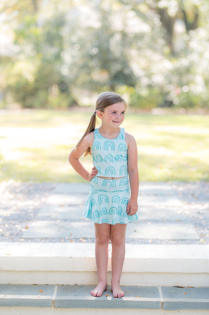 Aqua girls Rainbow Skirt