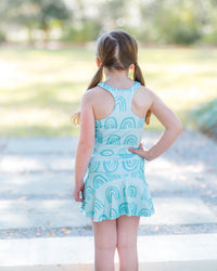 Aqua girls Rainbow Skirt