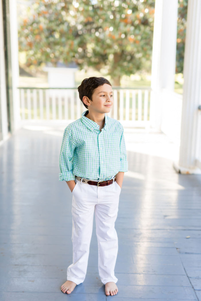 Island and Opal Destin Dress Shirt