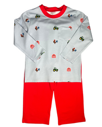 Boys Down on the Farm Pant Set