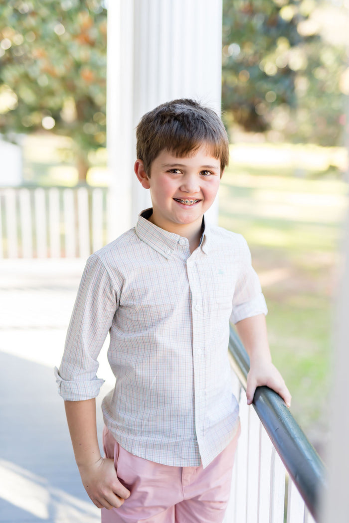 Deans List Plaid Destin Dress Shirt