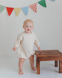 Unisex Short Bubble Ecru