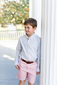 Coastal Plaid Destin Dress Shirt