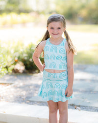 Aqua girls Rainbow Skirt