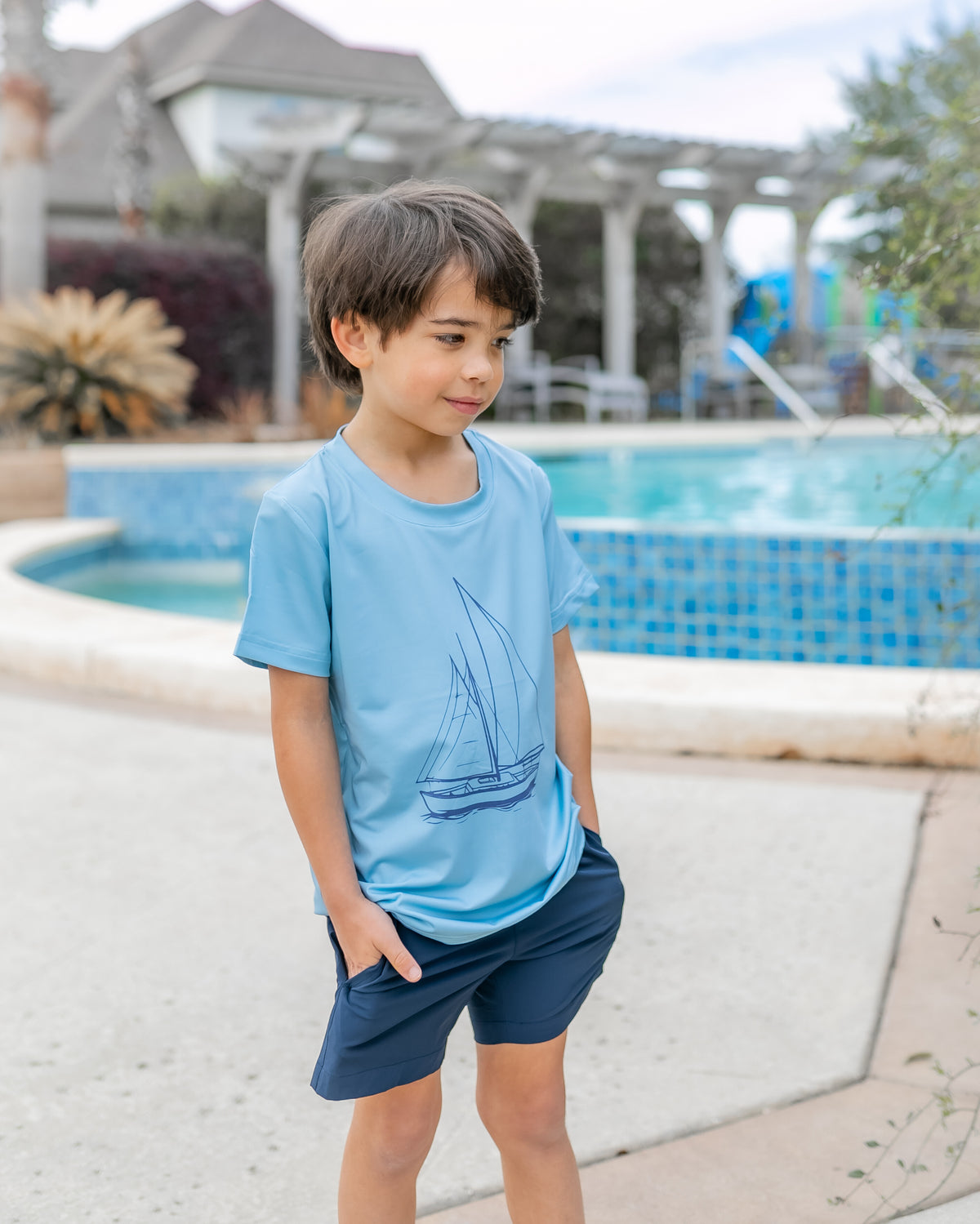 Sailboat Performance Tee
