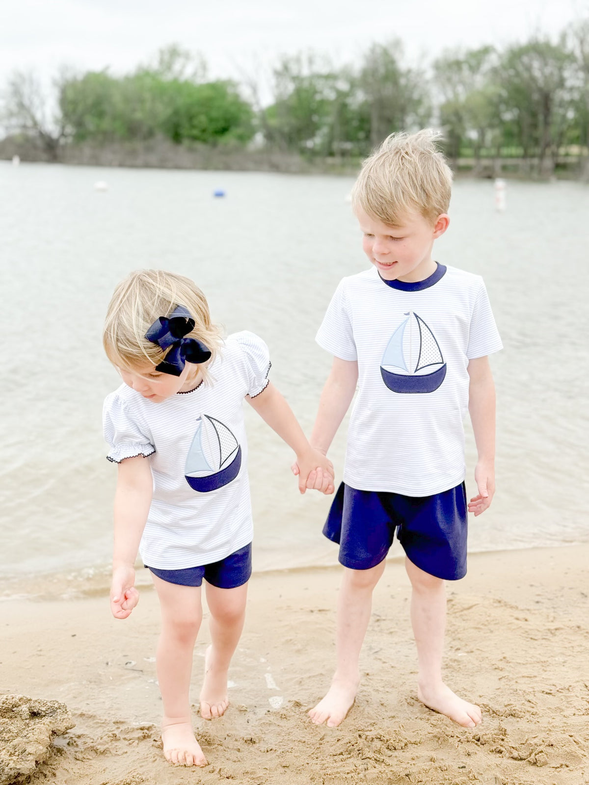 St. Augustine Sailboat Boy Short Set