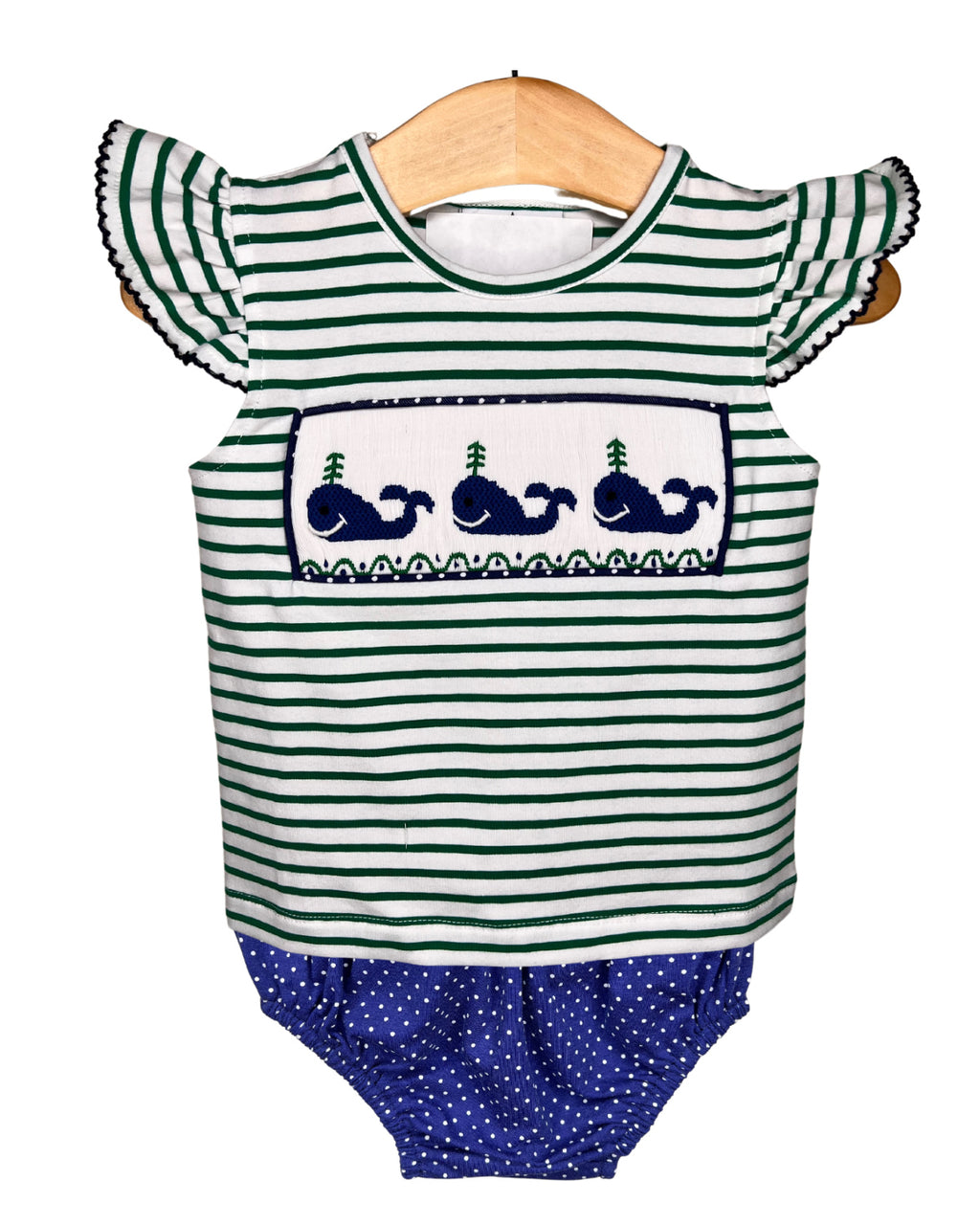 Seashell by the Seashore Baby Girl Bloomer Set main image 1