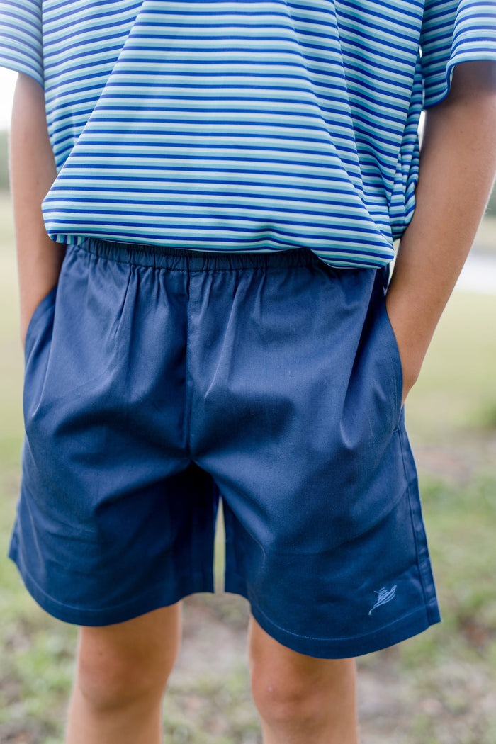 Navy Boys Play Shorts