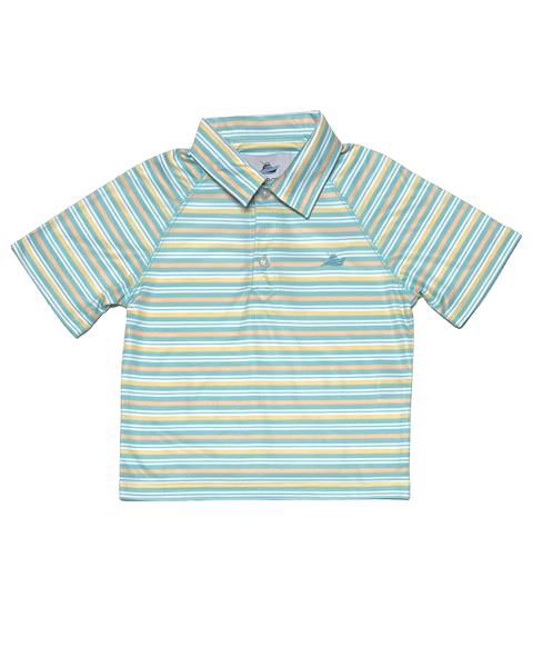 Golden and Apricot Performance Polo