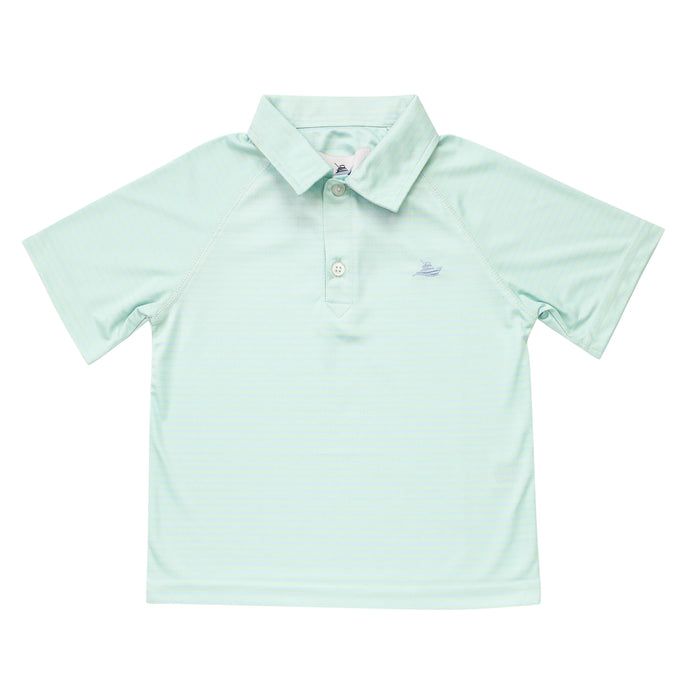 Cascade and Aqua Performance Polo