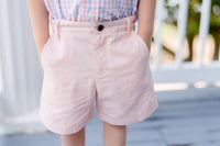 Blush Point Clear Shorts