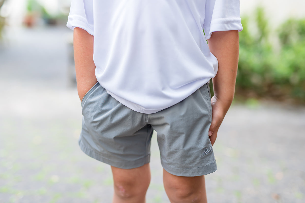 Grey Performance Play Shorts