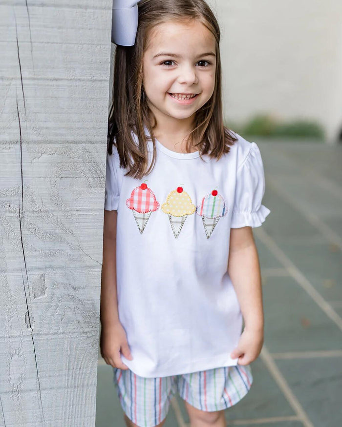 Harper's Ice Cream Shop Short Set