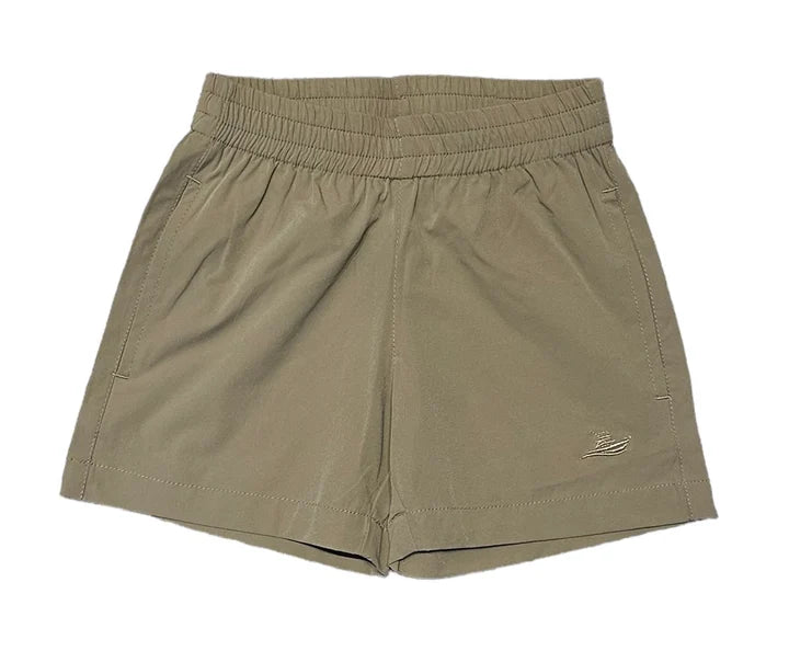 Khaki Performance Play Shorts