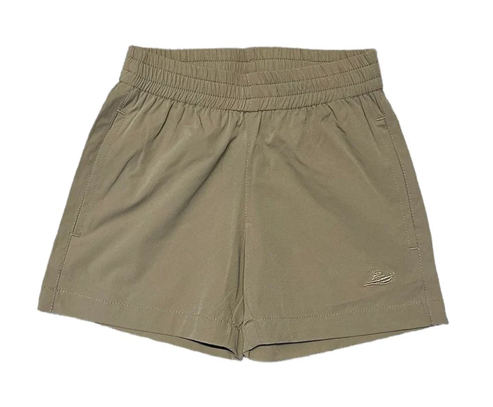 Khaki Performance Play Shorts