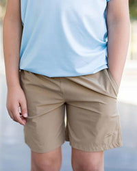 Khaki Performance Play Shorts