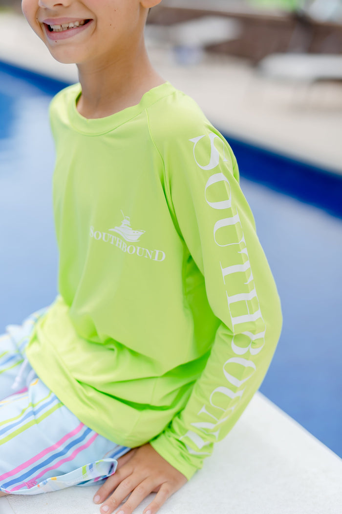 Lime Rash Guard