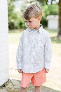 Opal Multi Plaid Destin Dress Shirt