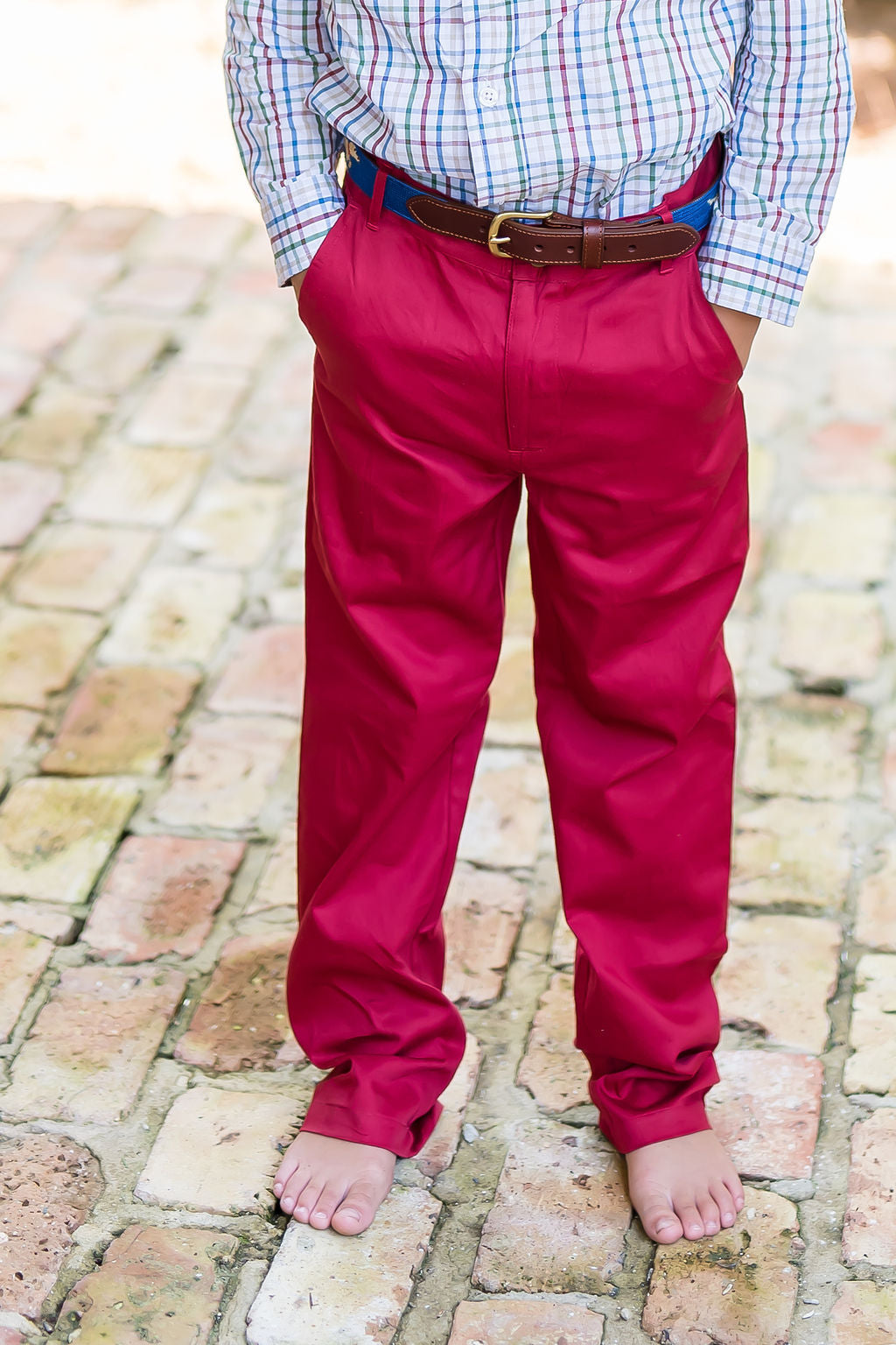 Rust Point Clear Pants
