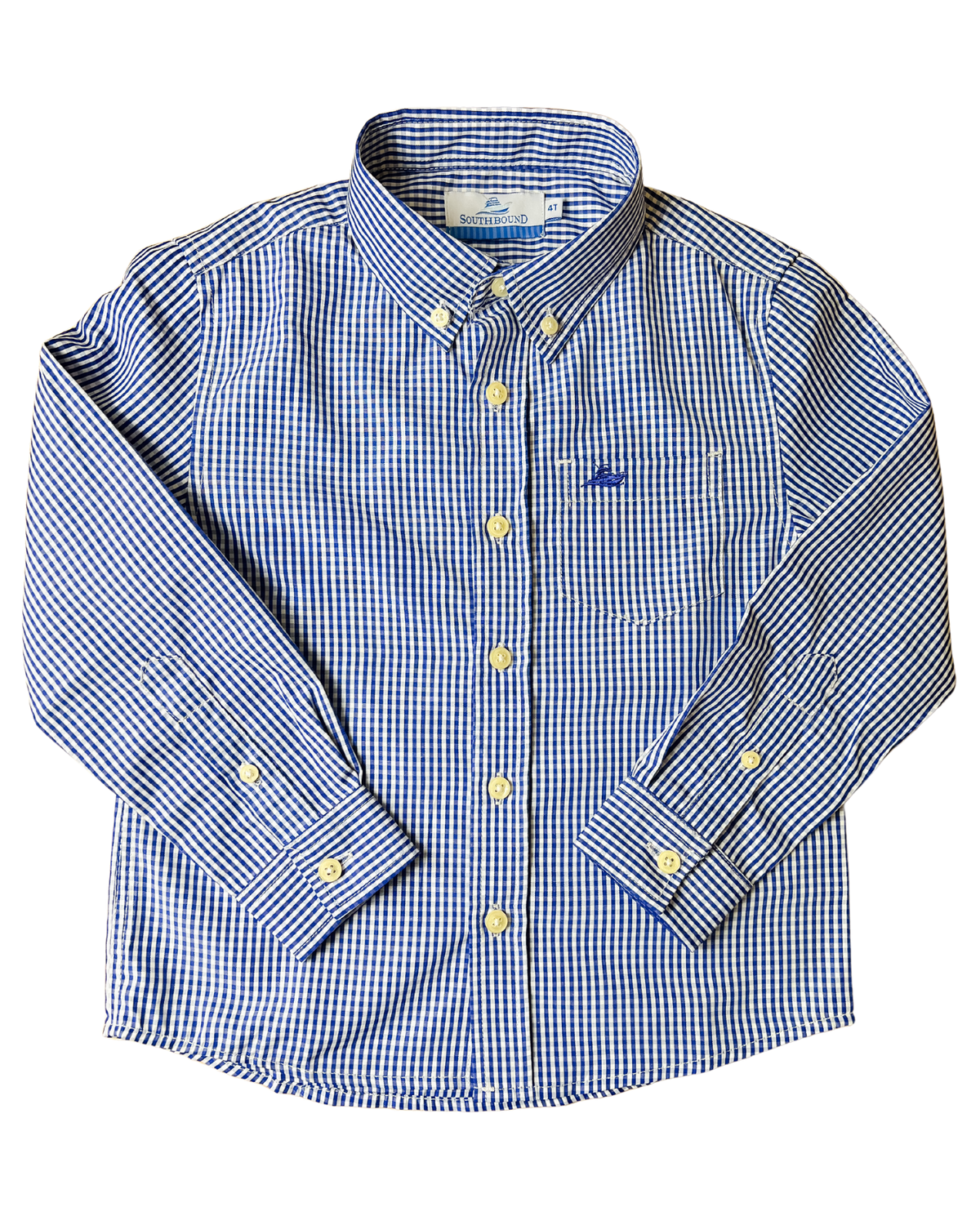 Royal Gingham Destin Dress Shirt