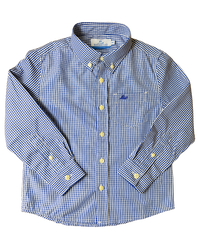 Royal Gingham Destin Dress Shirt