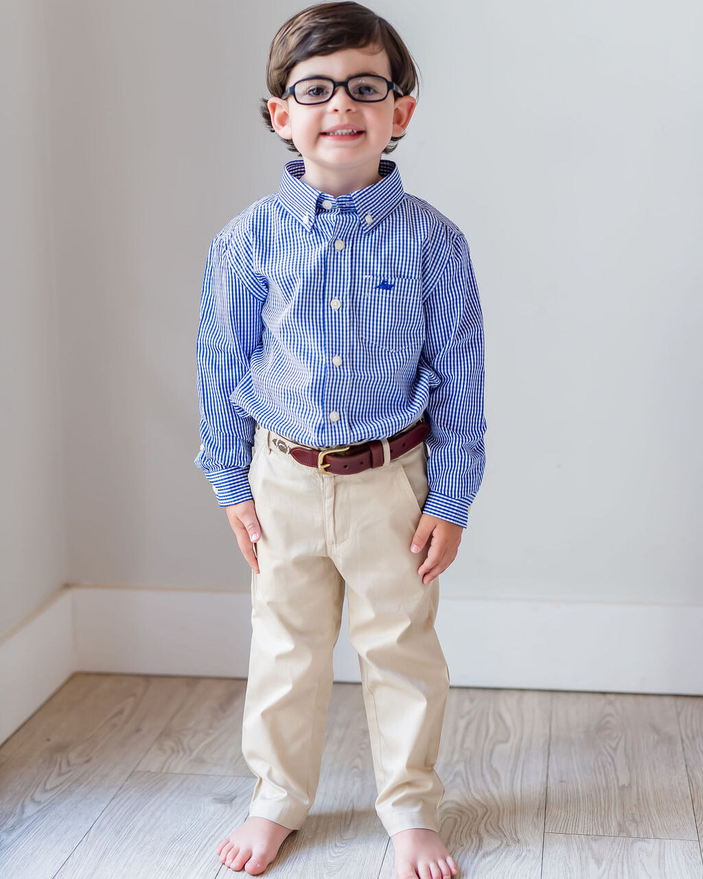 Royal Gingham Destin Dress Shirt
