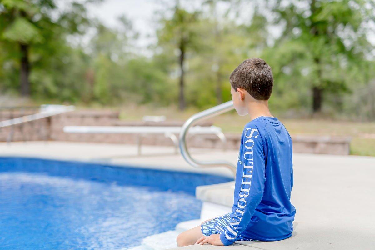 Royal Blue Rash Guard