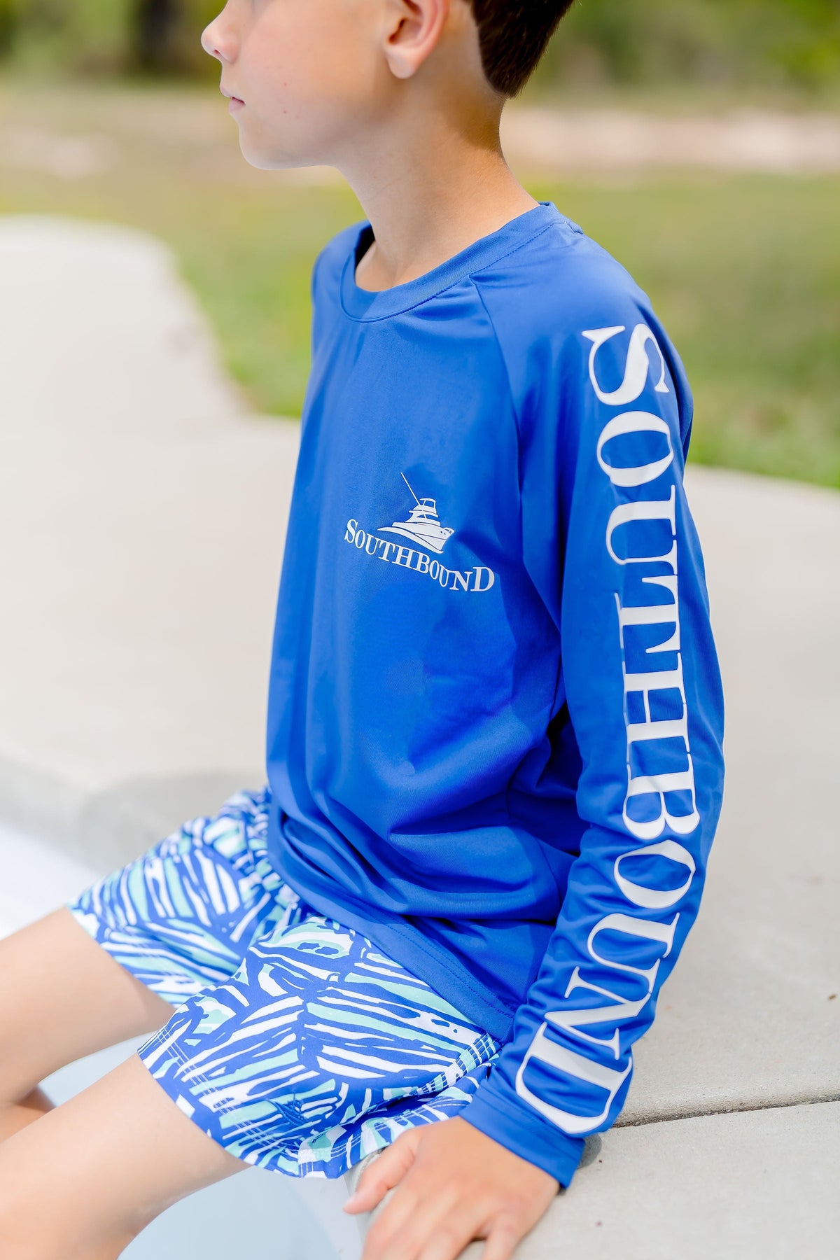 Royal Blue Rash Guard