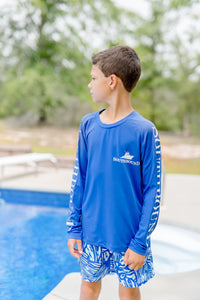 Royal Blue Rash Guard
