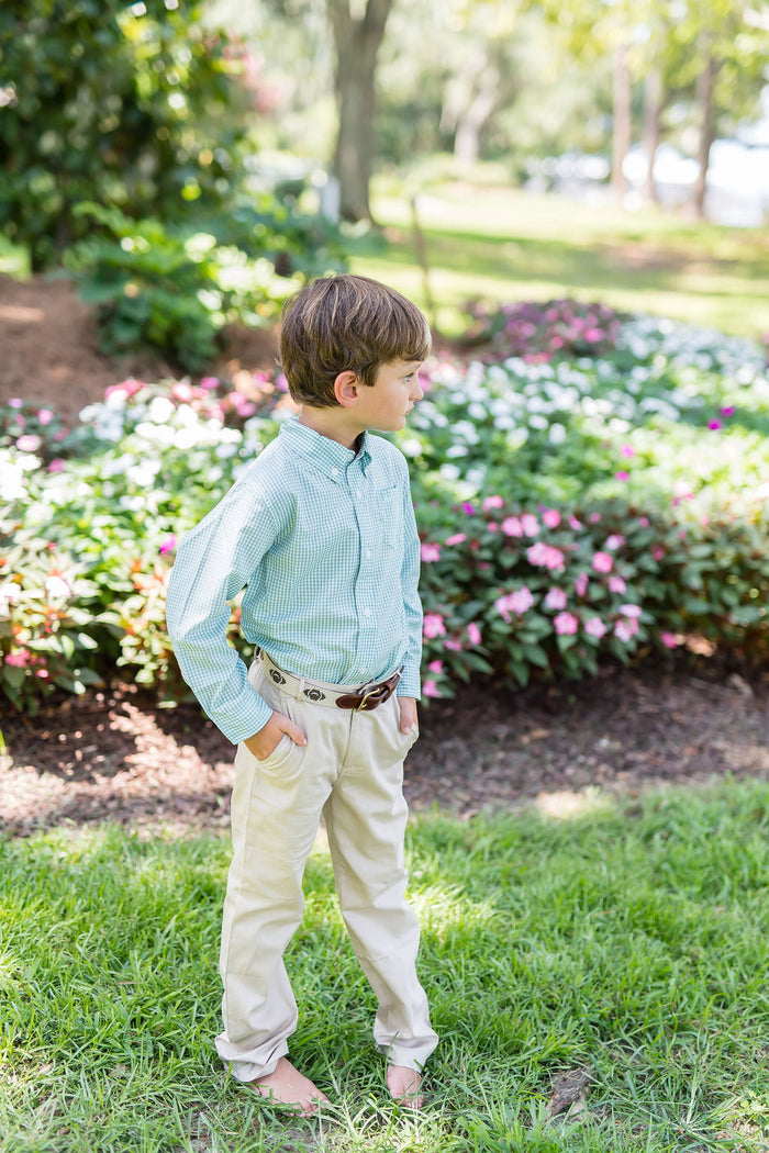 Seafoam Lightweight Performance Destin Dress Shirt