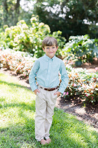 Seafoam Lightweight Performance Destin Dress Shirt