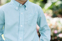 Seafoam Lightweight Performance Destin Dress Shirt