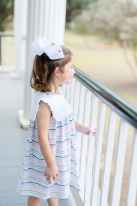 Summer Stripe Collar Dress