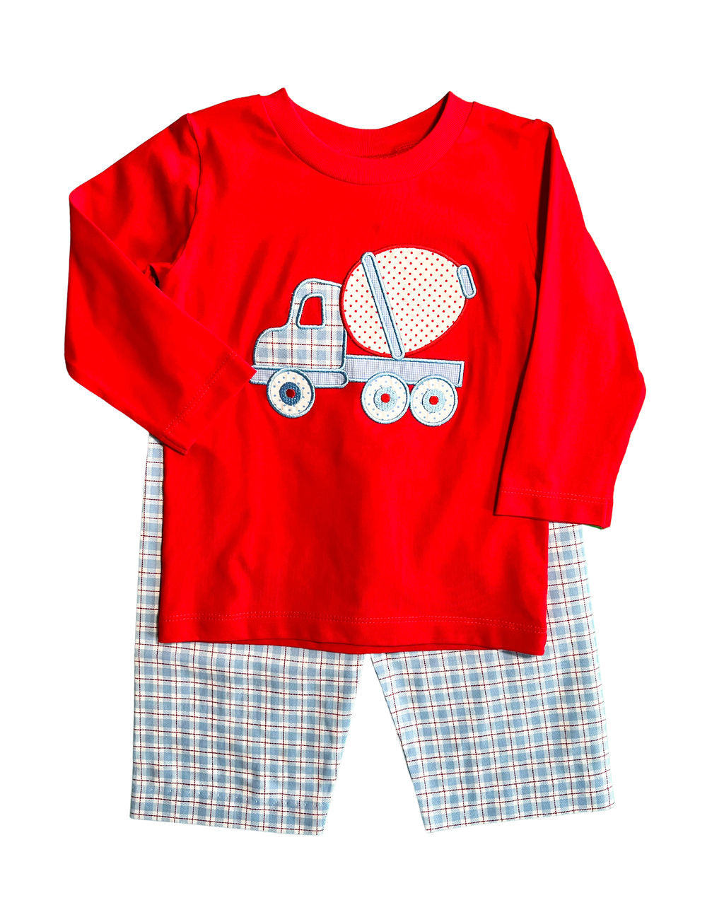 Cement Mixer Truck Pant Set