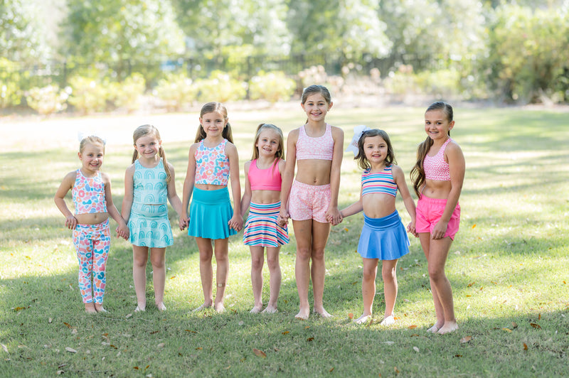 Aqua girls Rainbow Skirt

