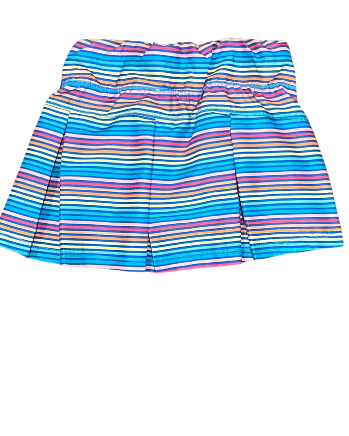 Country Club Sporty Stripes Skirt