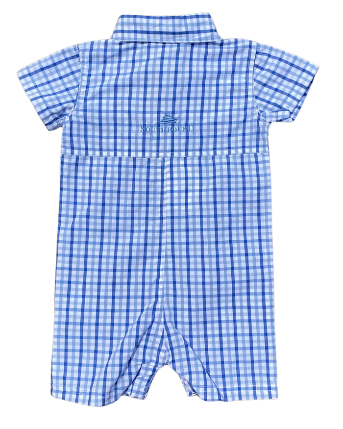 North Shore Dress Shirt Romper