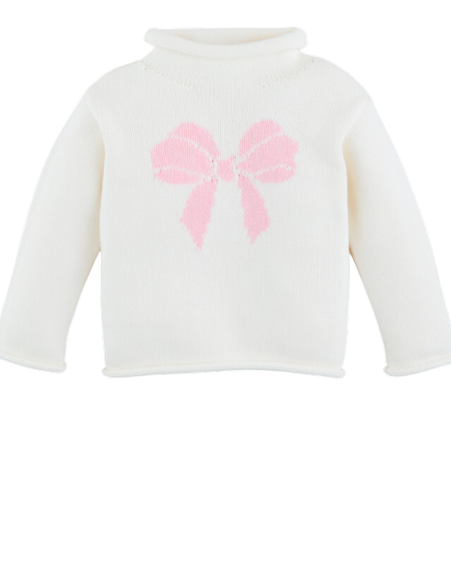 Beaufort Bow Rollneck Toddler Sweater