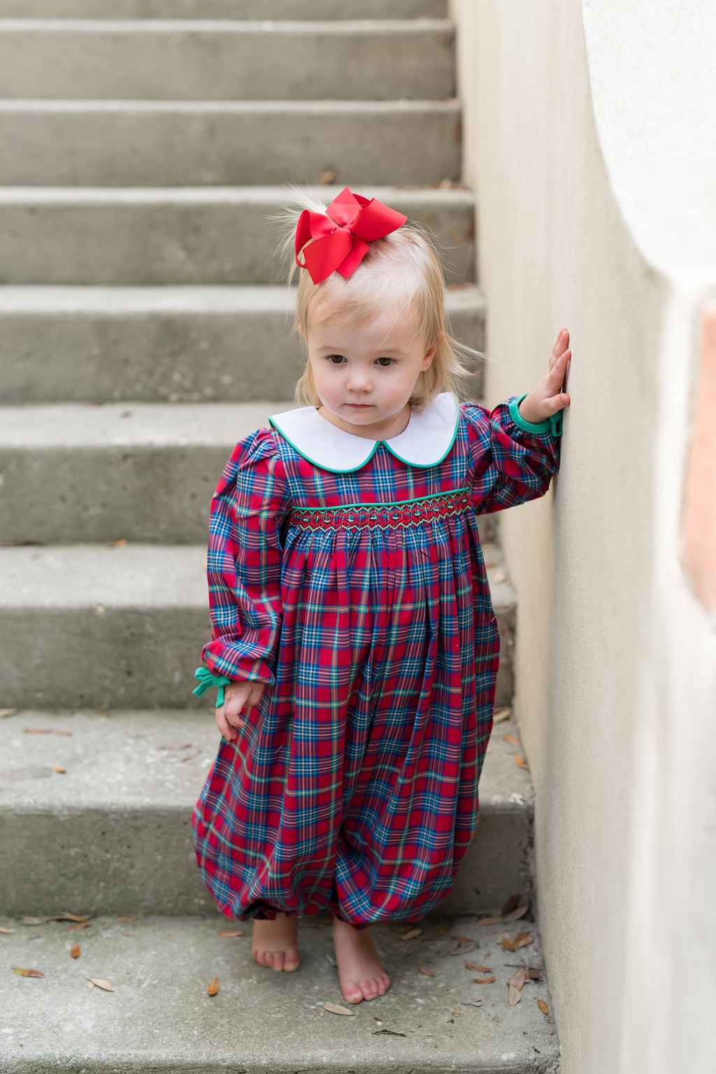 Holly Day Plaid Bubble