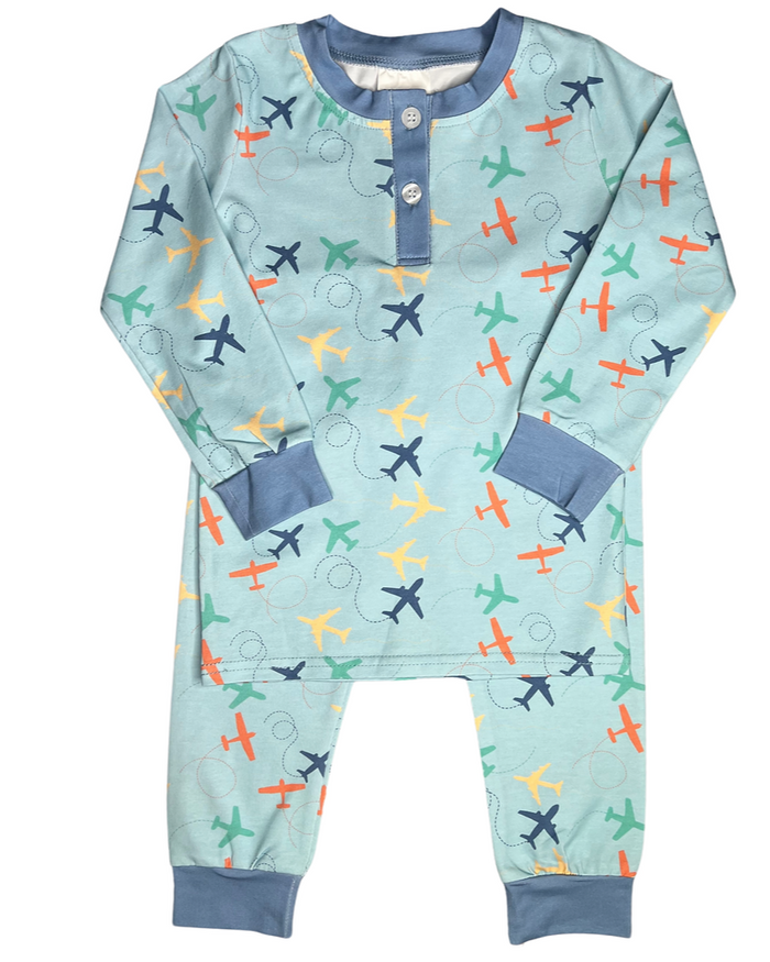 Boys Airplane Morning Set