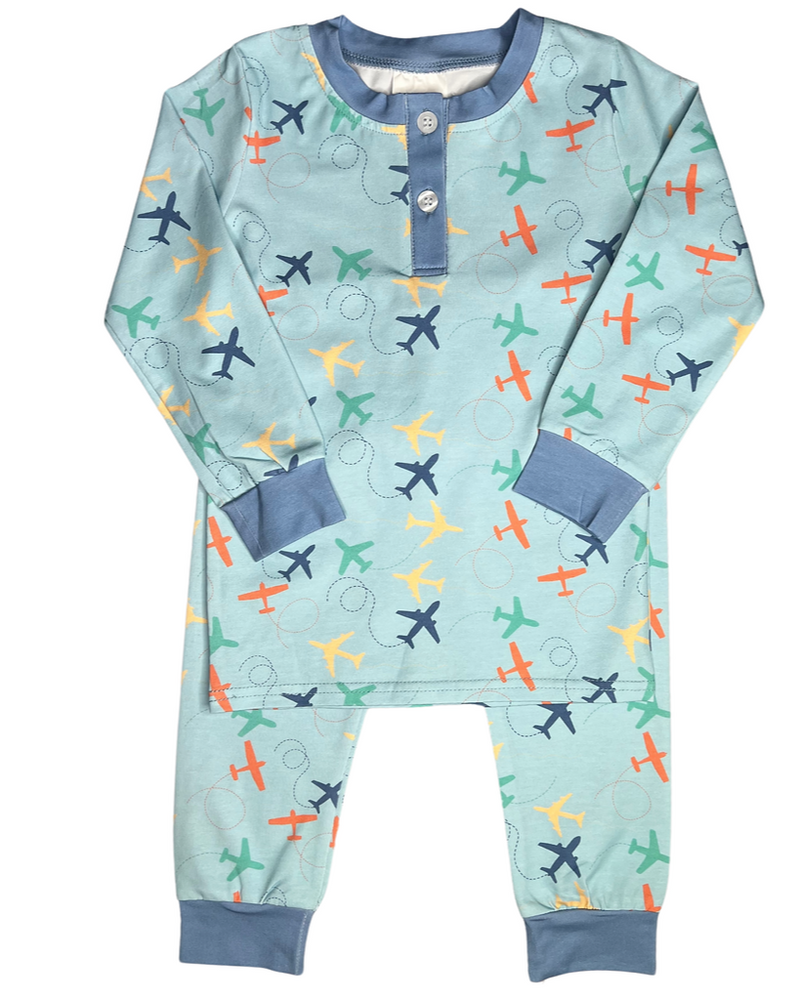 Boys Airplane Morning Set