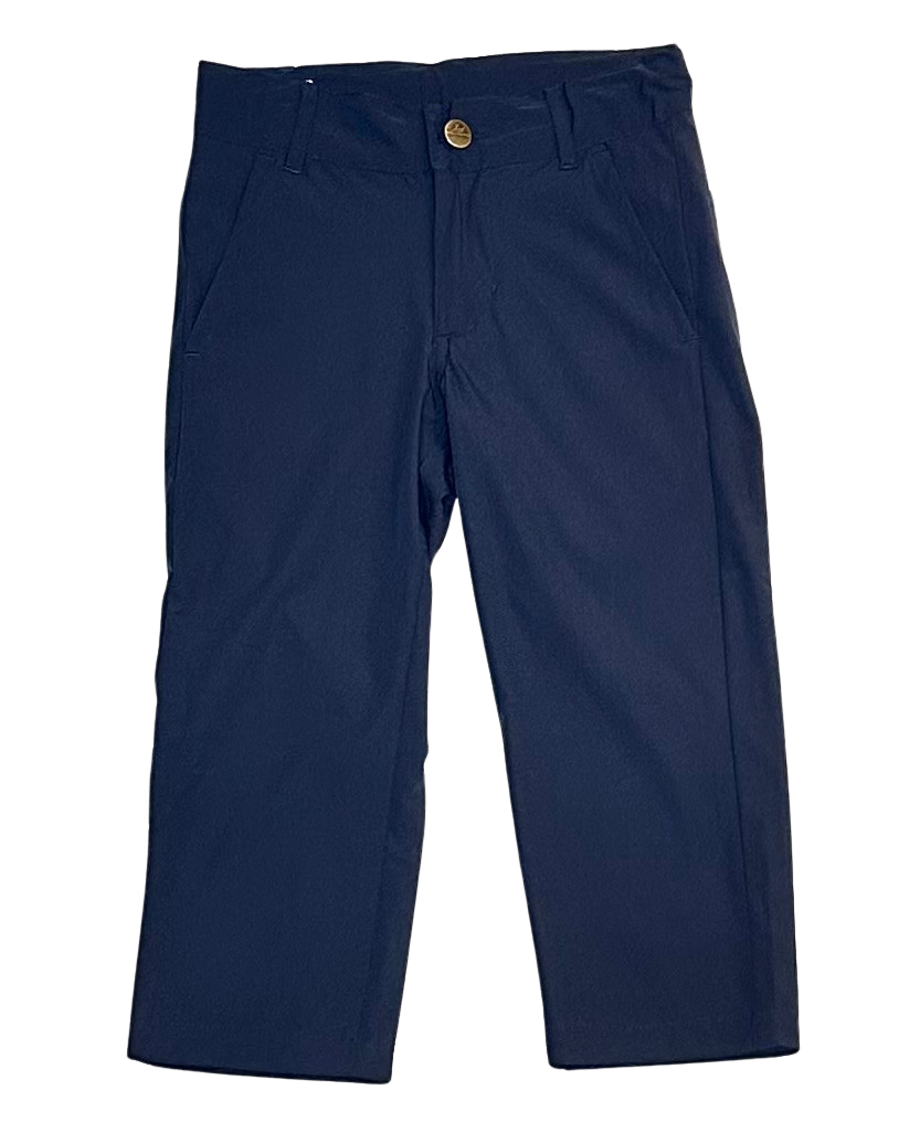 Navy Point Clear Performance Pants