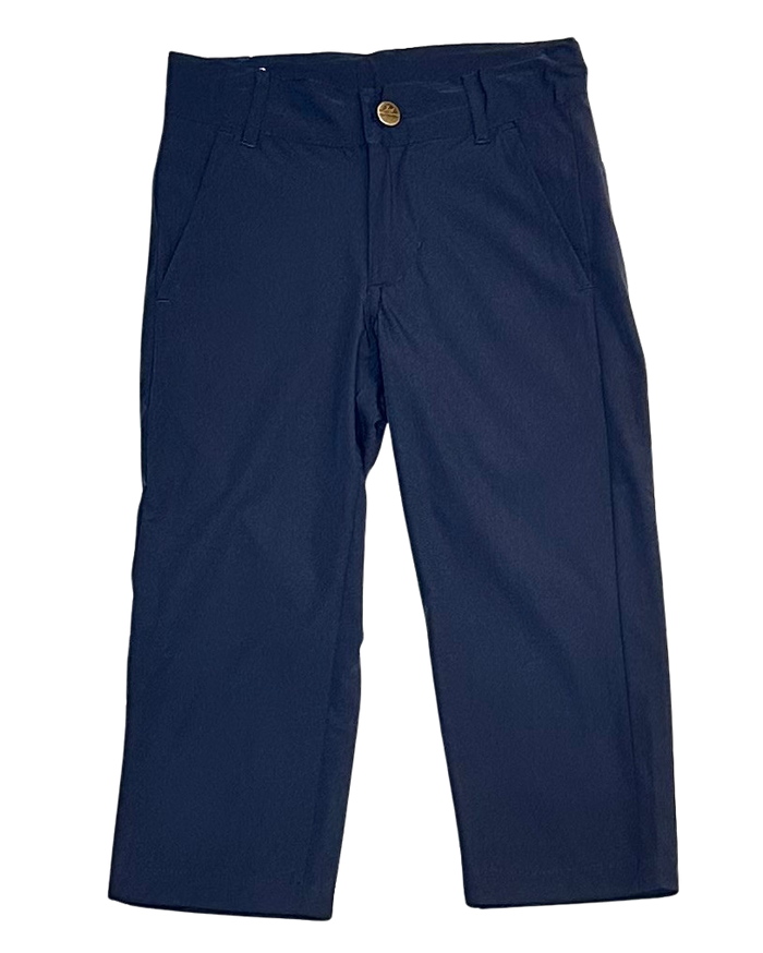 Navy Point Clear Performance Pants