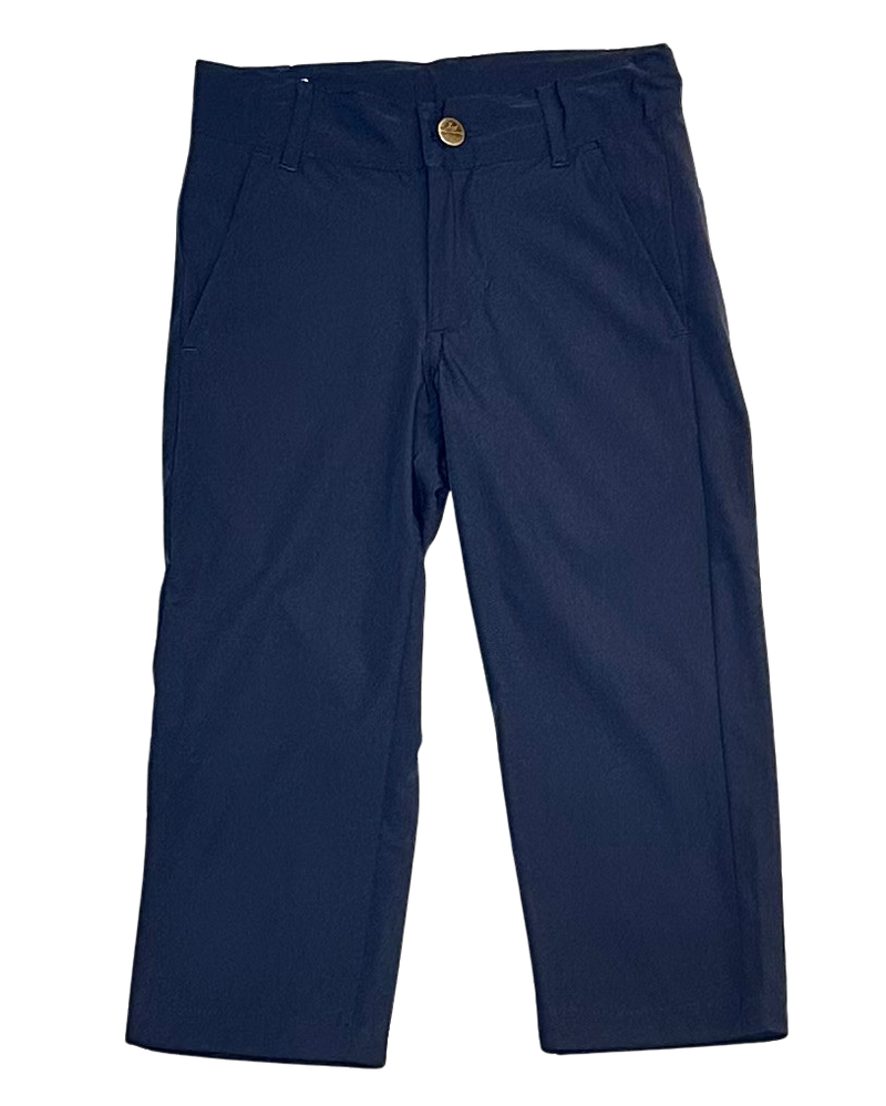 Navy Point Clear Performance Pants