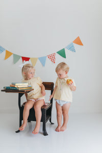 Back to School Applique Bloomer Set