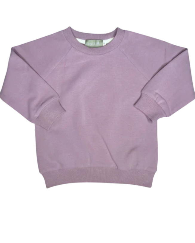 Girls Poppy Purple Sweatshirt
