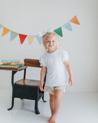 Whitney White Back to School Tee